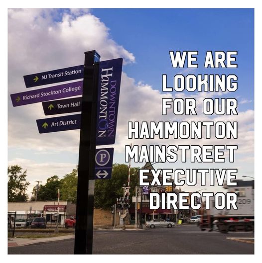 Job Opportunity Hammonton MainStreet Executive Director Town of